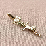 Custom Name Hairpin Stainless Steel Hair Clip Gift