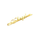 Custom Name Hairpin Stainless Steel Hair Clip Gift