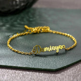 Personalized Stainless Steel Name Anklet Jewelry for Women