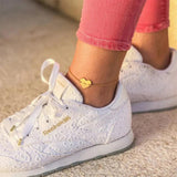Heart Shape Stainless Steel Anklet Personalized Foot Jewelry