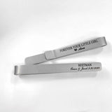 Women's Laser Letter Hair Clip Stainless Steel Hair Accessories