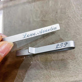 Women's Laser Letter Hair Clip Stainless Steel Hair Accessories