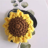 Sunflower Hair Rope Headdress Crocheted Hair Accessories