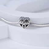 Rabbit Family Tree 925 Silver Bracelet Charm Beads