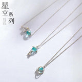 925 Silver Star Pendant Necklace for Women