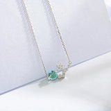 925 Silver Star Pendant Necklace for Women