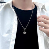 Football Link Chain Soccer Charm Necklace Pendant Sport Ball Jewelry
