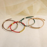 Sisters by Heart Rope Bracelet Gift