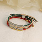 Sisters by Heart Rope Bracelet Gift