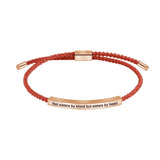 Sisters by Heart Rope Bracelet Gift
