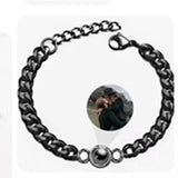 Couple Projection Bracelet Photo Titanium Steel Hand Jewelry Gift