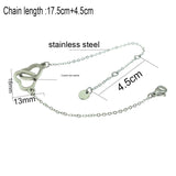 Custom Couple Name Bracelet Stainless Steel Boyfriend Girlfriend Engrave