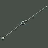 Custom Couple Name Bracelet Stainless Steel Boyfriend Girlfriend Engrave