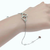 Custom Couple Name Bracelet Stainless Steel Boyfriend Girlfriend Engrave