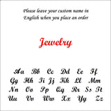 Engraved Heart Bracelet for Women - Custom Name Initial Letter