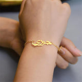 Farsi Name Bracelet Calligraphy Jewelry Personalized Arabic Bracelet