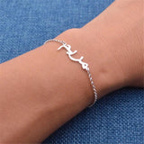 Farsi Name Bracelet Calligraphy Jewelry Personalized Arabic Bracelet