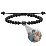 Customizable PhotosProjection Bracelets Family Gift With Couple Memorial Jewelry