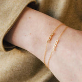 Personalized Name Bracelet O Chain Stainless Steel Jewelry for Women