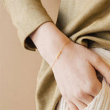 Personalized Name Bracelet O Chain Stainless Steel Jewelry for Women