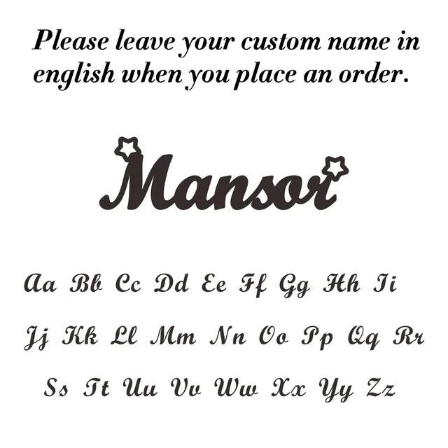 Custom Name Bracelet Stainless Steel Jewelry for Women Mother's Gift
