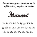 Custom Name Bracelet Stainless Steel Jewelry for Women Mother's Gift