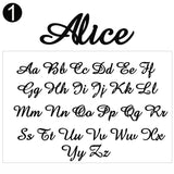 Dainty Name Bracelet Stainless Steel Chain Personalized Bracelet