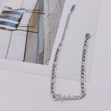 Dainty Name Bracelet Stainless Steel Chain Personalized Bracelet