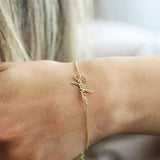 Personalized Name Bracelet Stainless Steel Charm Jewelry Girls