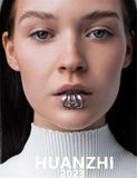 Gothic Geometric Beast Tooth Lip Clip Set