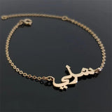 Arabic Name Bracelet BFF Men Stainless Steel Personalized Name Bracelet