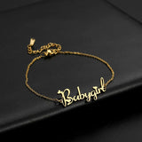 Fishhook Personalized Bracelet Multi-name Family Bangle Gift Stainless Steel