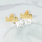 Customized Stainless Steel Cufflinks for Him