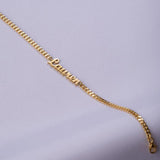 Custom Engraved Name Bracelet Stainless Steel Chain Handwriting Name