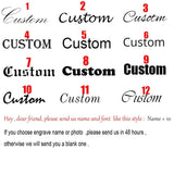 Custom Engraved Name Bracelet - Titanium Steel ID Bangle for Men