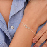 Custom Name Bracelet - Personalized Stainless Steel Jewelry for Her