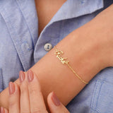 Custom Name Bracelet - Personalized Stainless Steel Jewelry for Her