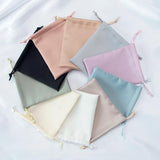 5pcs Silk Satin Jewelry Gift Storage Bags Drawstring Organizer Pouch