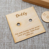 Personalized Photo Cufflinks Set Fathers Gift