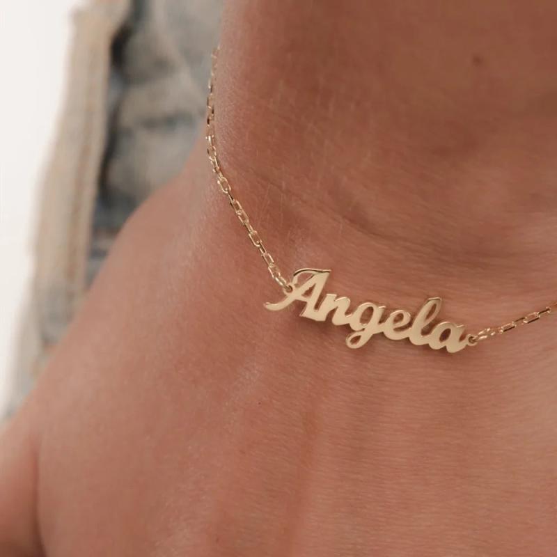 Personalized Name Bracelet Stainless Steel O-chain Jewelry
