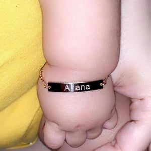 Personalized Name Bracelet for Kids - Stainless Steel Women's Jewelry