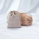 5pcs Silk Drawstring Jewelry Gift bags Satin Packaging Small Size Wedding Favors