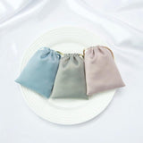 5pcs Silk Drawstring Jewelry Gift bags Satin Packaging Small Size Wedding Favors