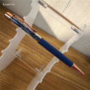 1 Pc Natural Crystal Chips Gravel Ball Pen Reiki Healing Stone Crystal Jewelry