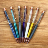1 Pc Natural Crystal Chips Gravel Ball Pen Reiki Healing Stone Crystal Jewelry