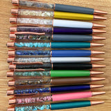 1 Pc Natural Crystal Chips Gravel Ball Pen Reiki Healing Stone Crystal Jewelry