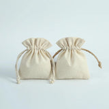5pcs Burlap Drawstring Small Bags 7X9cm Wedding Favor Candy Organizer