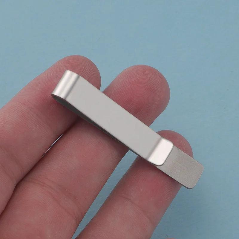 Personalized Stainless Steel Name Tie Clip for Men