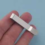 Personalized Stainless Steel Name Tie Clip for Men