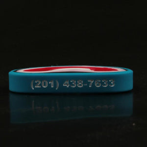 Kids Silicone Bracelets Name Wristands Bileklik Pulseira
